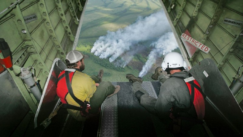The Art of Leaping Out of Planes to Fight Wildfires