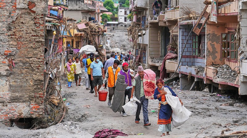 Catastrophic floods warn Nepal of more disasters to come