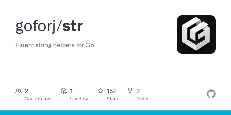 GitHub - goforj/str: Fluent string helpers for Go