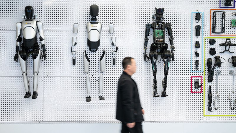 China is training up thousands of humanoid robots