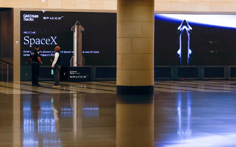 火箭模型、“发射聚会”：华尔街全力为SpaceX IPO造势