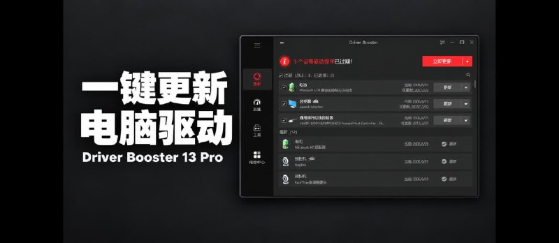 电脑驱动更新工具 Driver Booster 13 Pro，限时 7 折特惠快入手！ - 小众软件