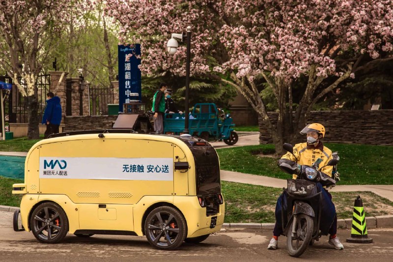 外卖可以上天，但骑手不会下岗