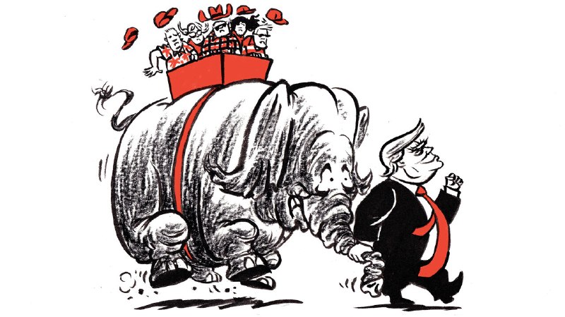 How Donald Trump boxed his party in
