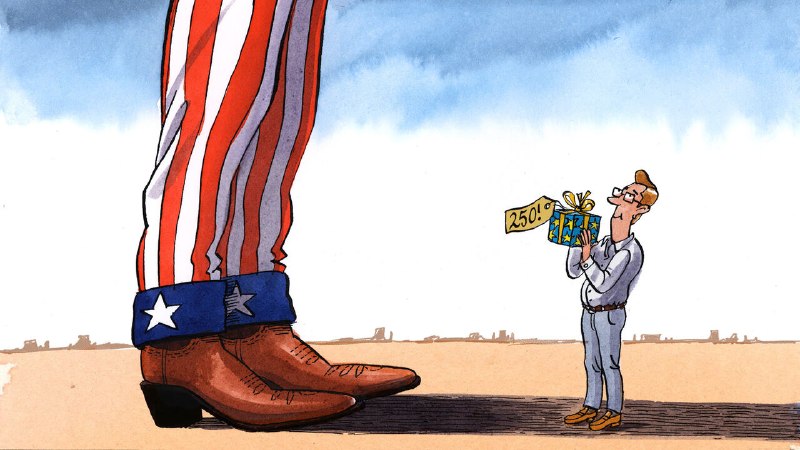 Happy birthday America, the ally Europe admires—questioningly