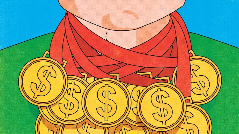 The rise of the deserving rich