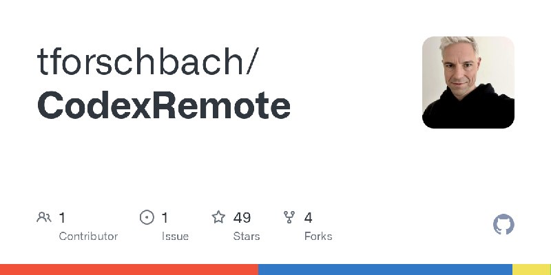GitHub - tforschbach/CodexRemote