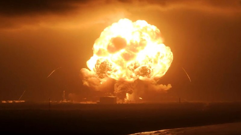 Rocket goes boom; so do moon plans