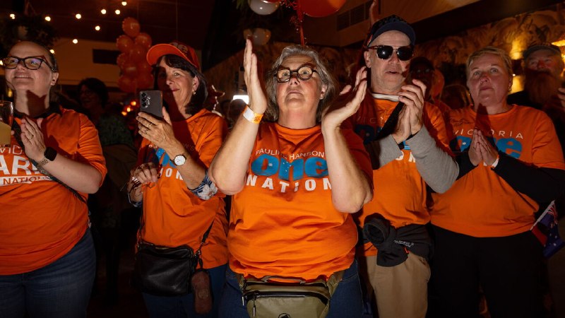 The rise of One Nation is melting Australian politics