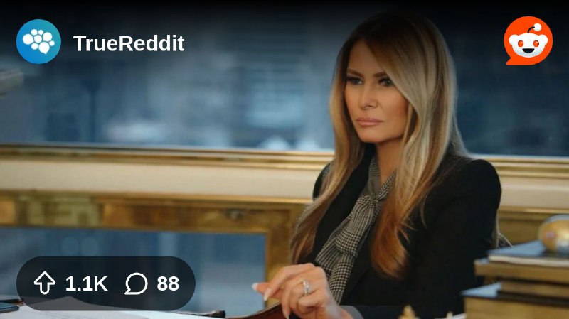 From the TrueReddit community on Reddit: “Melania” Is a Forty-Million-Dollar Journey Into the Void