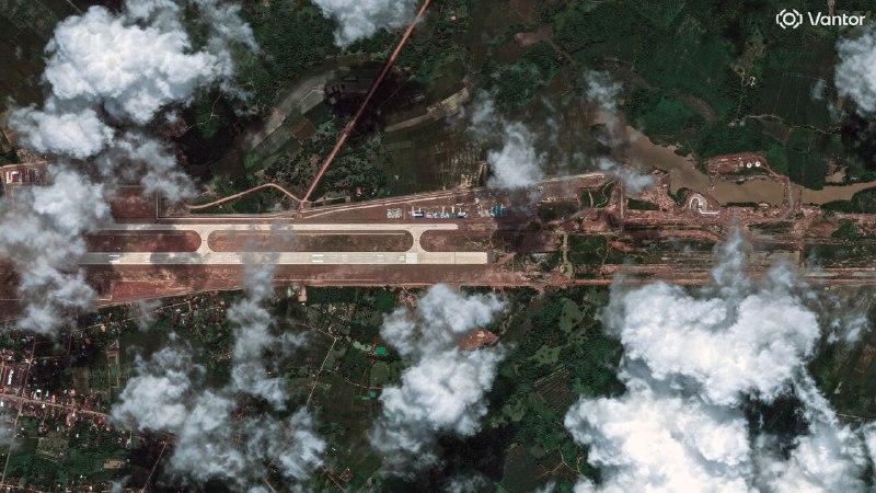 Is China building an air base in Laos?
