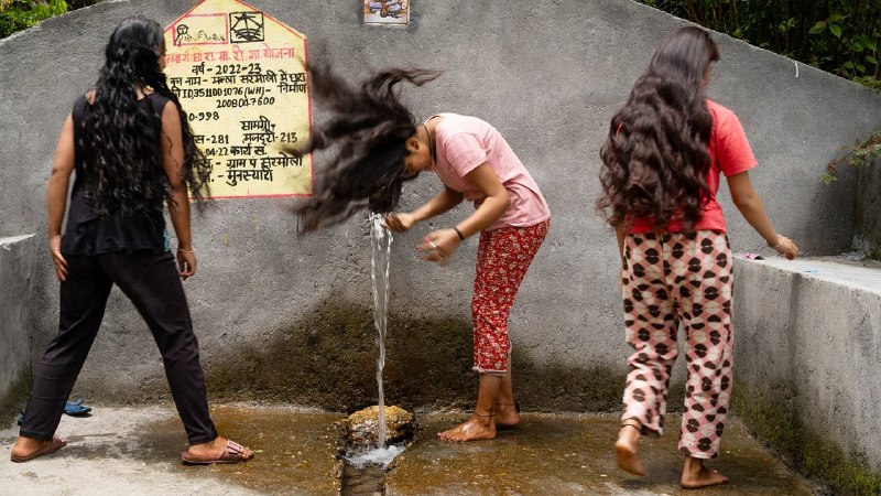 The six-hour trek for a bucket of water