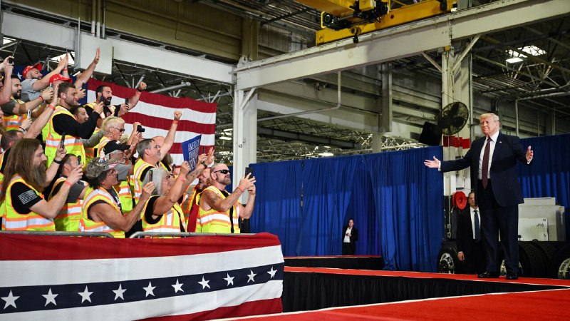 Does Donald Trump deserve credit for a manufacturing revival?