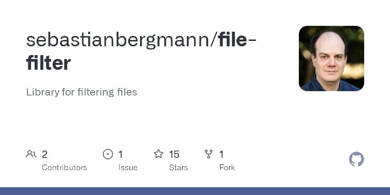 GitHub - sebastianbergmann/file-filter: Library for filtering files