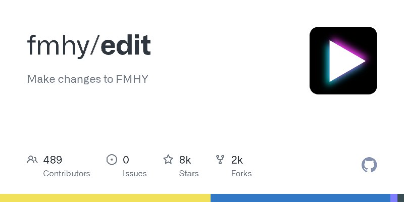 GitHub - fmhy/edit: Make changes to FMHY