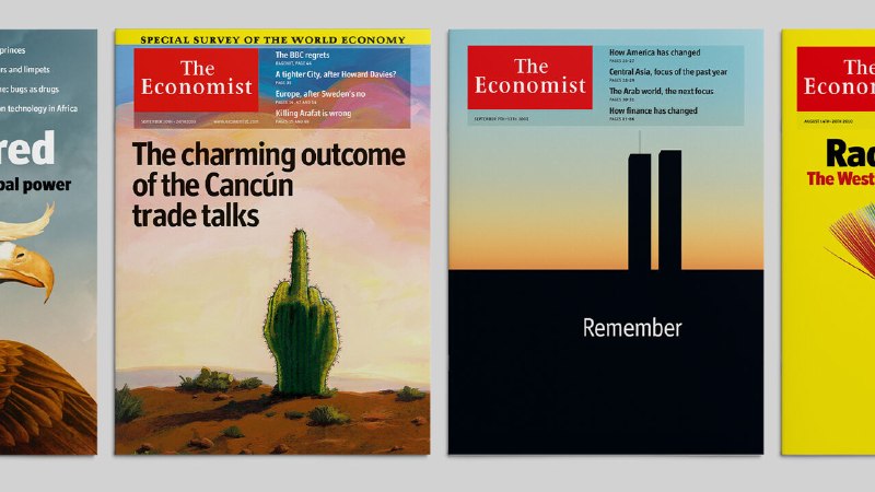 The Economist’s cover designer, Graeme James, has died, aged 65