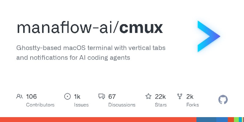 GitHub - manaflow-ai/cmux: Ghostty-based macOS terminal with vertical tabs and notifications for AI coding agents