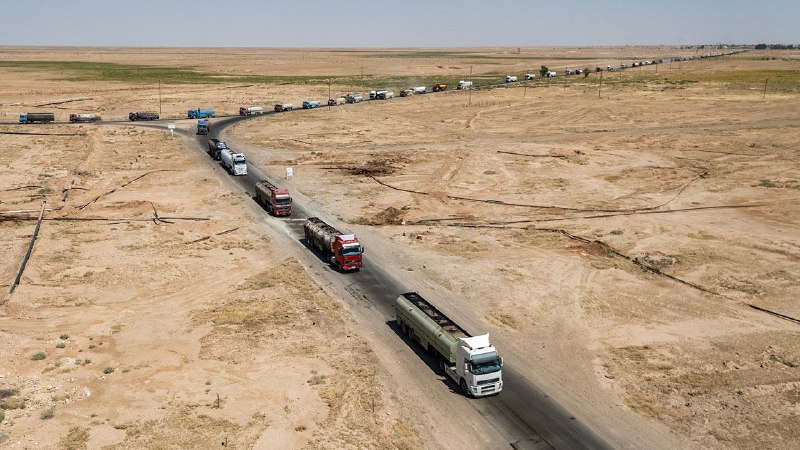As the Iran war menaces shipping, land routes are making a comeback