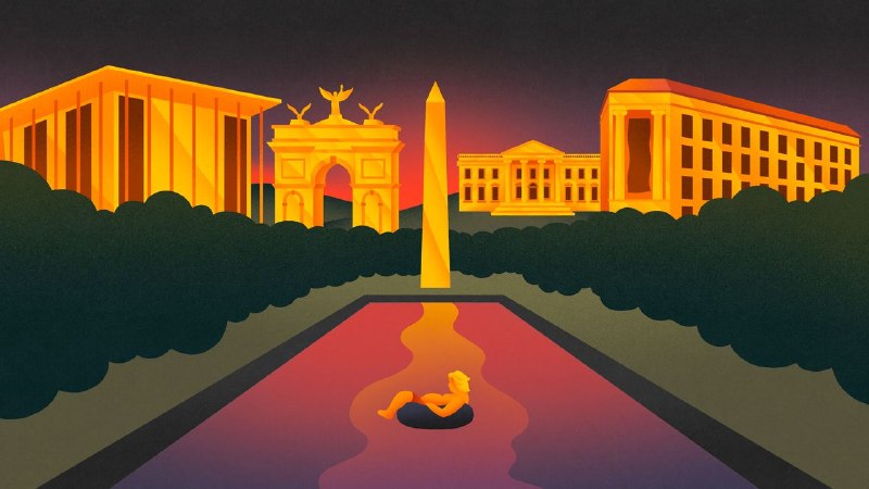 Trump Has Turned Washington, D.C., into His Own Personal Stage Set