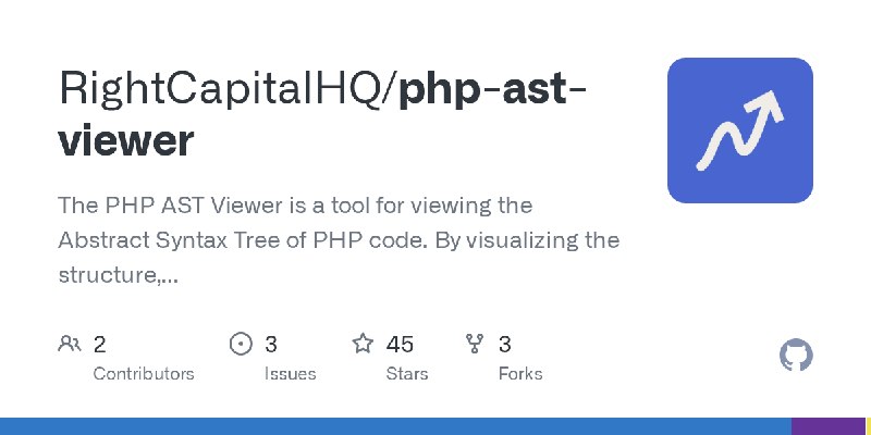 GitHub - RightCapitalHQ/php-ast-viewer: The PHP AST Viewer is a tool for viewing the Abstract Syntax Tree of PHP code. By visualizing…